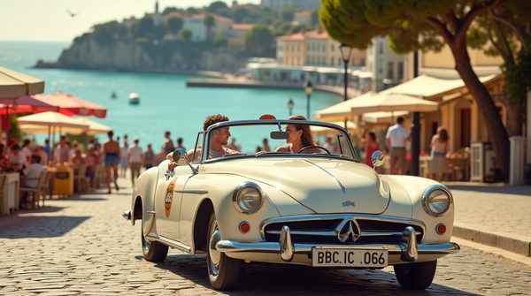 Explorer antibes juan-les-pins en taxi : immersion sur la côte d'azur sans contraintes